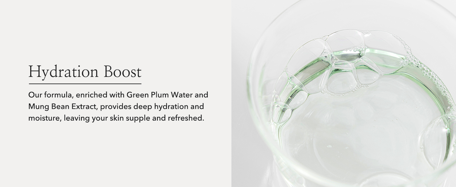 Hydration boost.